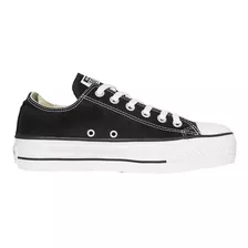 Zapatilla Mujer All Star Converse Plataforma Low Negro