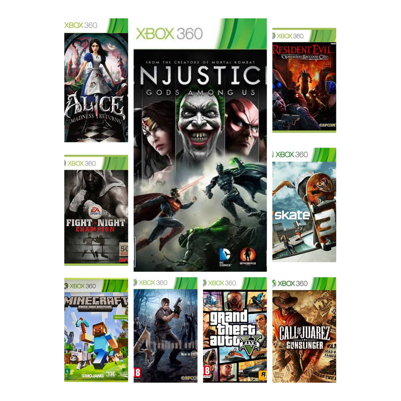 Combo 20 Jogos – Midia Digital Xbox 360 - 95xGames