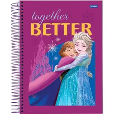 Agenda Diaria Mini 2024 Frozen 352 Pgs 63g Medida 117x162mm.