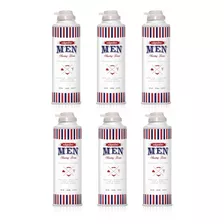 Crema De Afeitar Espuma Kit 6 Algabo Piel Sensible X 200ml