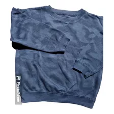 Buzo Joggin Azul Camuflado Talle 6 Años Primark Buen Estado