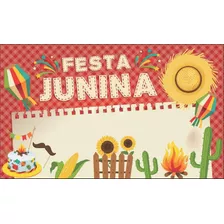 Painel De Festa Sublimado - Festa Junina 6484