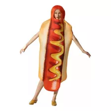 Disfraz De Hot Dog Para Cosplay De Halloween, Traje De Actua