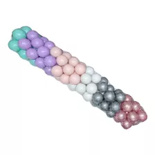 100 Pelotas Para Piscina Paquete Colores Excelente Calidad