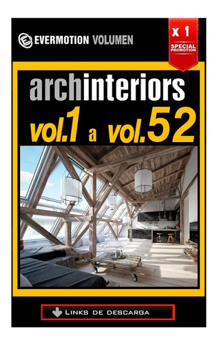 Recursos 3d | Archinterior | 3ds Max | 1 A 52 | X Ud. Vol.