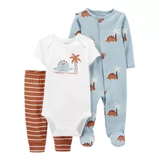 Carters Set 3 Piezas Osito-pijama Body Pantalon 1n689510