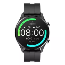 Smartwatch Imilab W12 Sport 1.32 Caja 46mm De Aleación De Zinc Black, Malla Black De Silicona Y Bisel Negro De Plástico