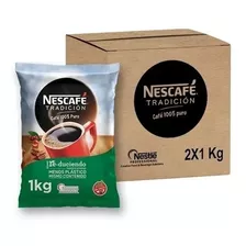 Nuevo Nescafe Tradición Eco Pack 2kg Soluble Granulado