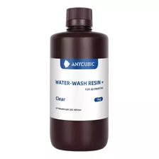 Resina Lavable Al Agua Anycubic 3d 1000g Transparente