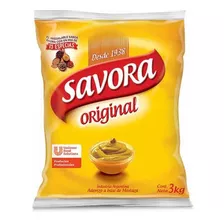 Caja 3 Unidades Mostaza Savora X 3 Kg C/u