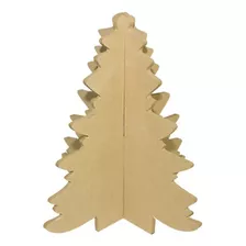 Pino Encastrable Mdf Navidad 30x20 Cm Arbolito