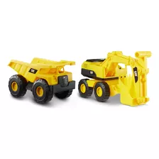 Cat Construction Tough Rigs 15 Camiones Volquete Y Excavador