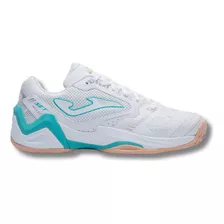 Tênis Joma Set Lady (quadra Rápida) - Branco E Azul