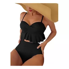 Traje Malla De Baño Tankini En Talle M