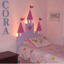 Camas Para Niños Cabeceras Copete Con Luces Led