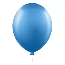 Kit 25 Balões Metalizado Balão Aniversário Bexiga 23cm Cores