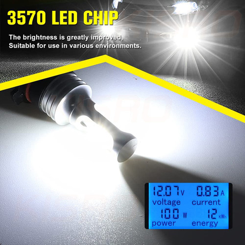 Foco Led H8 H11 Luz Antiniebla Para 2011-2015 Hyundai Sonata Foto 6