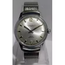 Hermoso Reloj Suizo Caravelle Automático '60s Antíguo Vintag