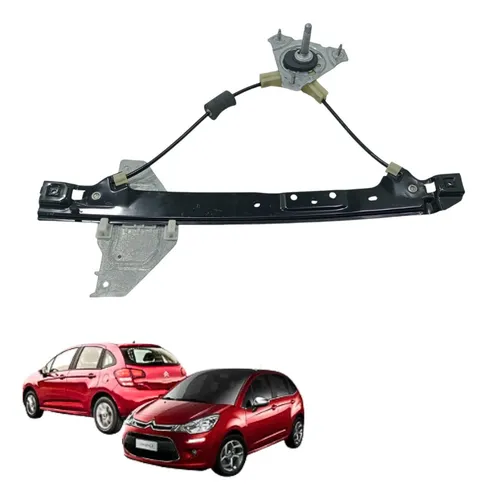 Maquina Vidro Traseira Esquerda Citroen C3 2013 2017 Usado