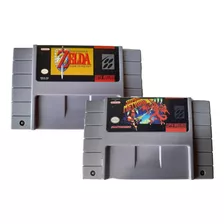 Super Metroid + Zelda A Link To The Past Snes R-pr0