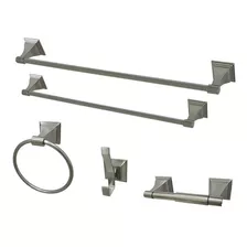 Set De 5 Accesorios Para Baño Niquel Pulido Kingston Brass 