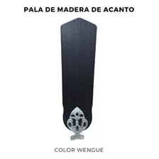 Ventilador De Techo Windlux Modelo Acanto C/palas De Madera