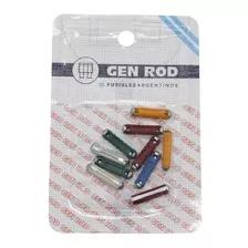 Fusible Surtido Europeo Blister X 10 Unidades Gen Rod Gr-se