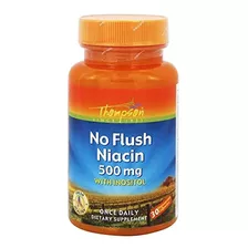 Thompson Productos Nutricionales Niacina Flush-free 500 mg 3