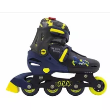 Patines Batman Inline Skates Talla Ajustable 22-25 Mx