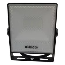 Reflector Led 10w Philco Ultra Delgado Alto Rendimiento Ip65 Color De La Carcasa Negro Color De La Luz Blanco Frío 220v