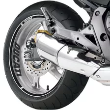 Friso Refletivo Para Roda Moto Ducati X Diavel S Preto