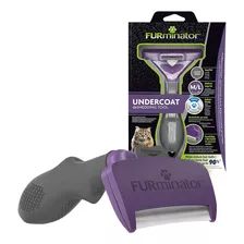 Escova Pet Furminator Para Gatos Média/grande Pelo Longo - M