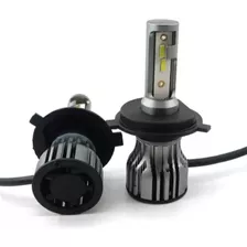 Par Bombillos Led Carro Y Moto 20000 Lúmenes H4 Tipo Chorro