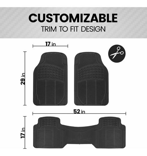 Tapete De 3pizas Toyota Yaris 2020 2021 2022 Foto 3