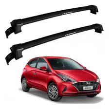 Barras Techo Eqmax New Wave Hyundai Hb20 H/s 2020+ Negro