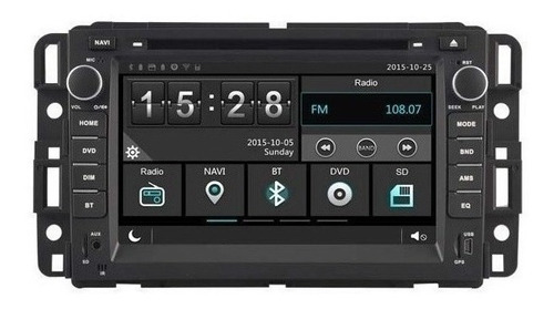 Estereo Dvd Gmc Chevrolet Gps Cruze Suburban Yukon Cheyenne Foto 2