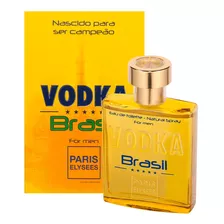 Colonia Vodka Brasil Amarelo 100ml Paris Elysees