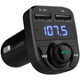 Receptor Bluetooth Y Transmisor Fm Auto Cargador Rpido 2usb