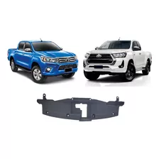 Defletor Superior Acabamento Da Grade Hilux 2016 A 2022