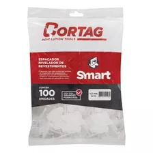 Espacador Nivelador Smart 1,5mm Cortag 100pcs