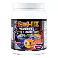 Energizante Excel Efx Saturn 800gr Polvo Sabor Frutilla