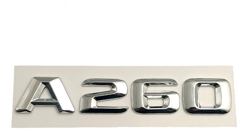 Abs 3d Negro Cromado Letra Logo Para Mercedes- Benz E200