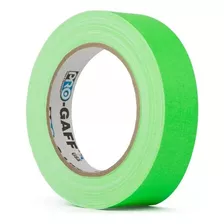 Fita Gaffer Tape Pro Gaff Verde Fluorescente 2,5cm X 50 Mts