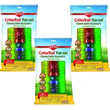 Kaytee 3 Count Crittertrail Fun-nels Tubes Value Packs, 5 Tu