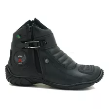 Bota Atron 271 Motociclista + Mochila Viagem Estudante