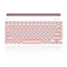 Teclado Ik381 Wire Bluetooth Para iPad, Pc, Mac