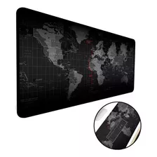 Mousepad Gamer Mapa Mundi Grande 70 X 30 Cm
