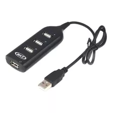 Hub Usb 4 Salidas Multiplicador 2.0 Cable 1 Mts. 480mbps