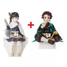 Set De 2 Figuras Originales Demon Slayer Anime - Sega 