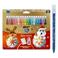 Bic Kids Kid Couleur Rotuladores Para Colorear Punta Media, 